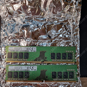 삼성 ddr4 2400 8gb x2 택포