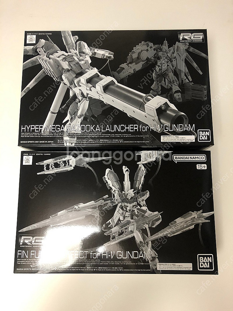 RG 하이뉴 건담 메가 바주카+핀판넬 이펙트 2종 일괄--0
