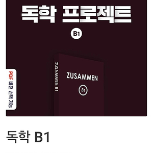 독독독 체계적인 프로그램 No.1 독학 프로젝트 B1