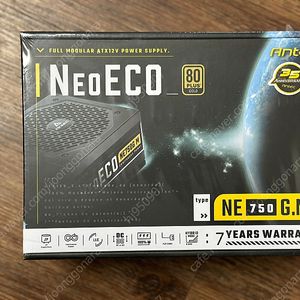 안텍 NeoEco 네오에코 750 골드 파워 새상품 판매합니다.