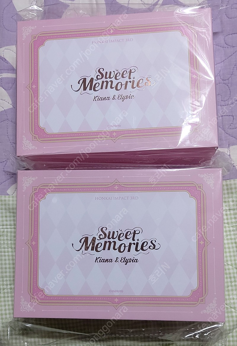 붕괴3rd X 달콤커피 콜라보 Sweet Memories 선물 세트 (미개봉, 쿠폰 미포함, 코스터 미포함) 개당 30,000원에 팝니다.
