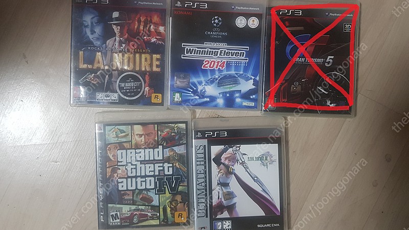 PS3/플스3게임타이틀 (GTA4,위닝2014 등등), PS4/플스4게임타이틀(UFC2,MADDEN15,NBA2K19,어밴저스)