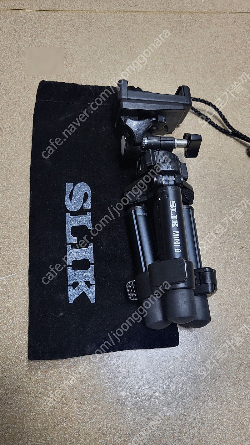 [서울송파] 슬릭 미니8(SLIK MINI8) 카메라 소형 삼각대+핸드폰 홀더 1.5만에 팝니다.