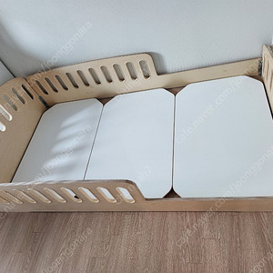 다하홈 d라인 슈퍼싱글 저상형 침대 프레임+사이드테이블