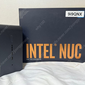 인텔 NUC 9 Extreme Kit 9i9QNX / RTX3060Ti / 36GB / 1TB 팝니다.