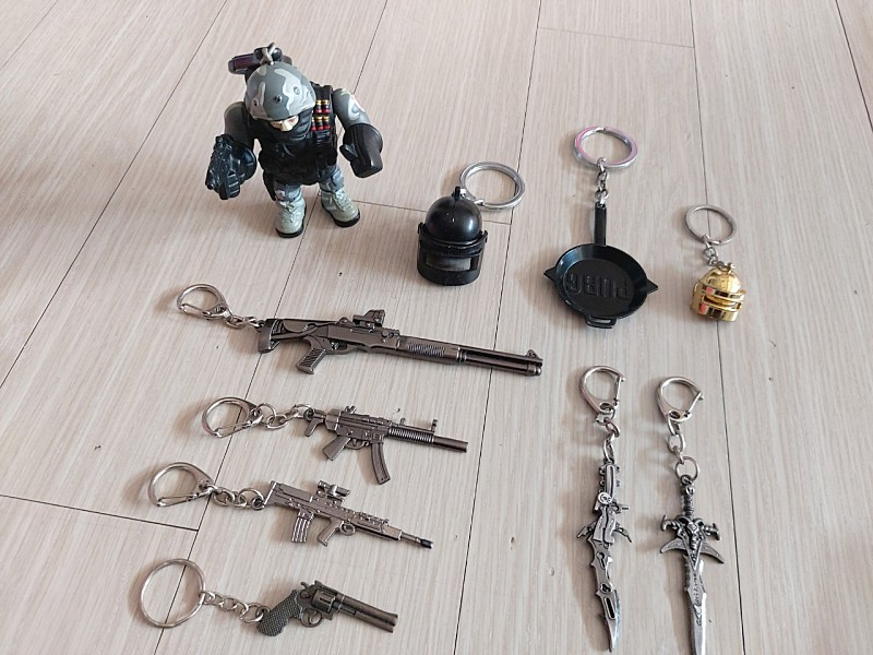 배틀그라운드 키링들외 이미지