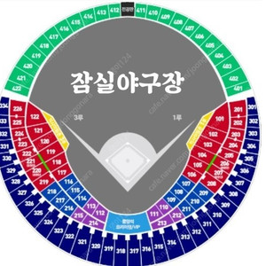 4월13일 두산 vs LG 3루 테이블석 단독 4연석