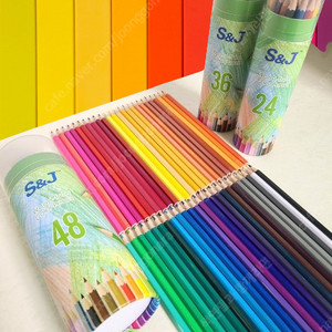 전문가용 색연필, 시니어용 색연필 두가지(엄청저렴하게 팜)24색,36색,50색,120색