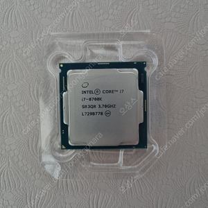 Intel i7-8700K 노뚜따 CPU 팝니다