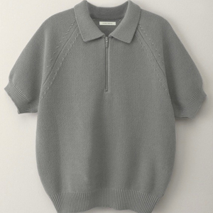 낫띵리튼 porter short sleeve jumper(water)