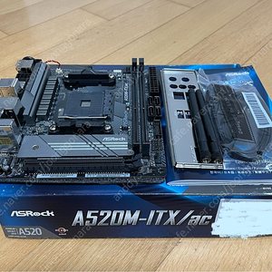 Asrock a520m-itx/ac 팝니다.