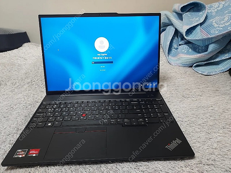 씽크패드 e16 gen1 21jt-0004kd 팝니다--0