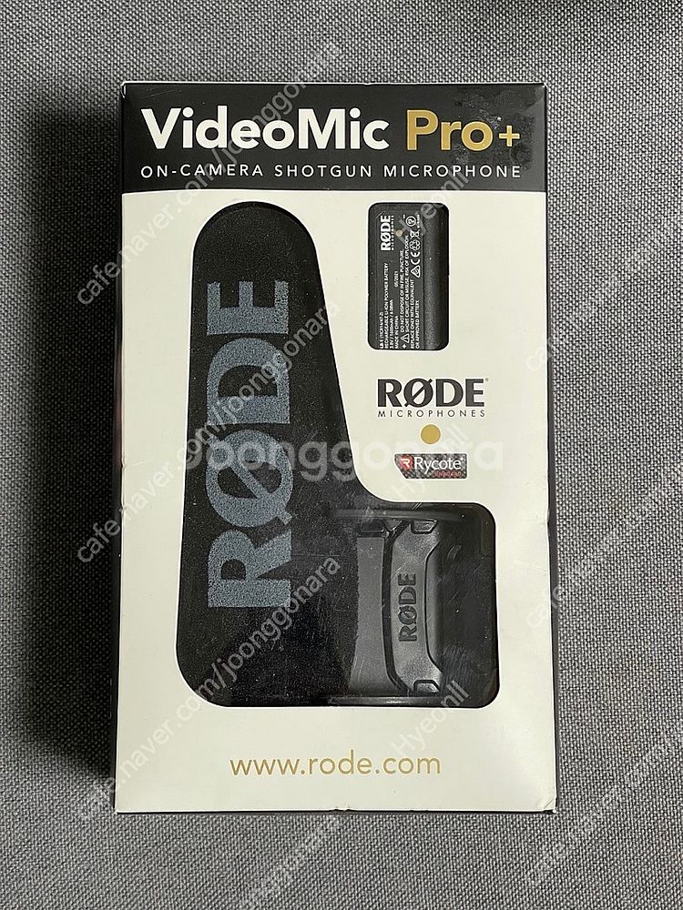(미개봉) 로데 비디오 마이크 프로 플러스 RODE V...--0