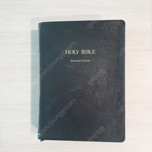 회복역 영어성경 Bible recovery version 가죽 leather