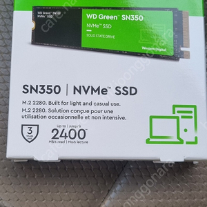 wd ssd m.2 960g 새제품 택포