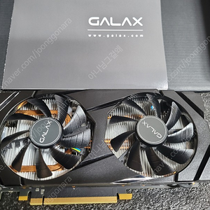 갤럭시 gtx1660 6g(박스o)