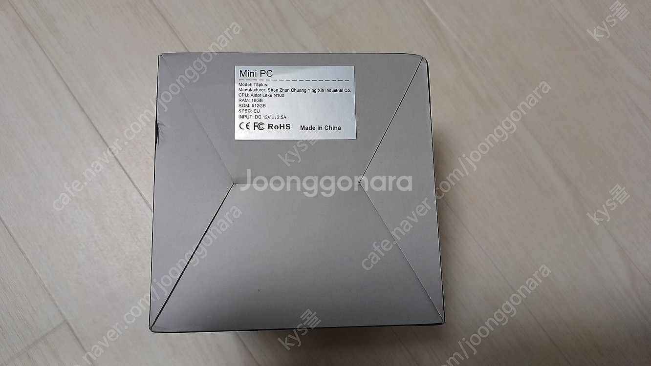 미니pc (가로 세로 8.7cm)--8