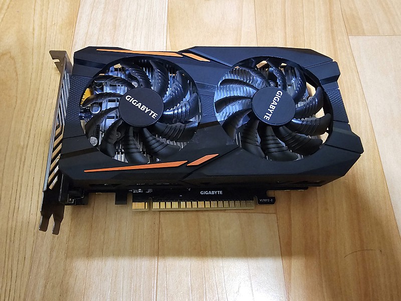 기가바이트 GTX1050Ti 4GB 무전원 그래픽카드 판매합니다