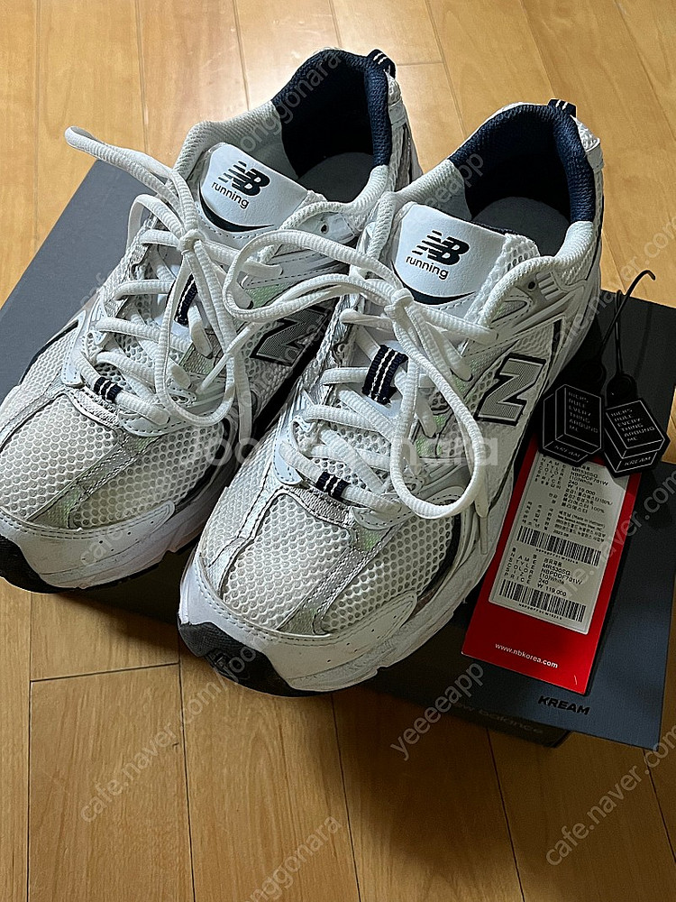 뉴발란스 530 화이트 SG 240사이즈--1