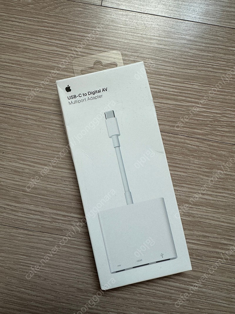 애플 정품 USB-C 디지털 AV 멀티포트 어댑터 A2119 (HDMI)