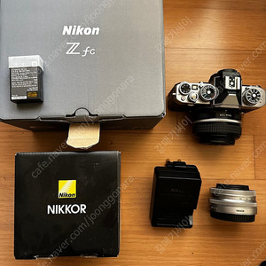 Nikon zfc 실버 + nikkor z 28mm SE + dx 16-50