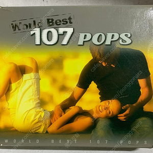 World best 107 pops CD 6장 판매