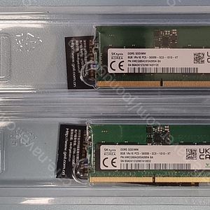 SK 하이닉스 DDR5 5600 8GB x2개