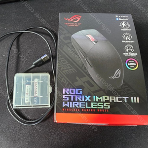 ASUS ROG STRIX IMPACT III 무선 마우스 팝니다.