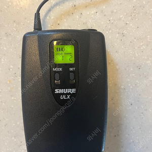 Shure ULX1 바디펙 부품용