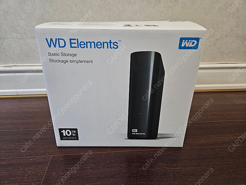 WD Elements 10TB 외장하드