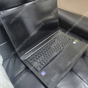 한성컴퓨터 노트북 TFG176 (고장, 부품용) 판매