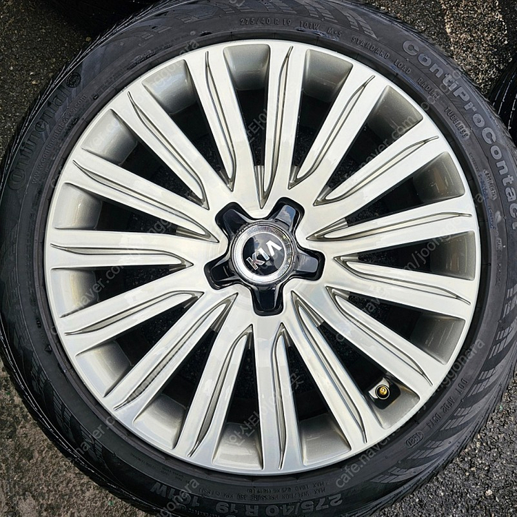 K9 19인치 건메탈폴리쉬 A급 휠타이어. 2454519/2753519--3