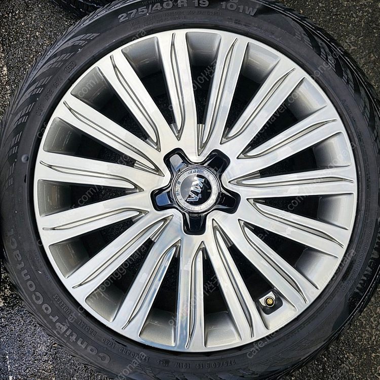 K9 19인치 건메탈폴리쉬 A급 휠타이어. 2454519/2753519--4