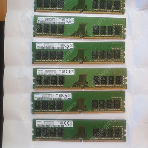 삼성 DDR4 2666V 8GB 6개 일괄