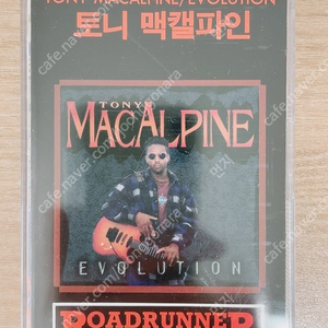 토니 맥캘파인 Tony Macalpine - Evolution (카세트 테이프)