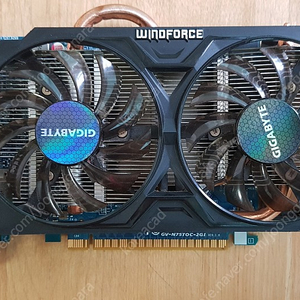 GTX 750ti DDR5 2GB 기가바이트 판매합니다.