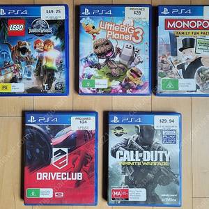 PS4 게임 판매