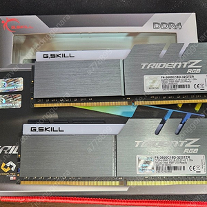 G.SKILL DDR4-3600 CL18 TRIDENT Z RGB [32GB (16GB*2)] 팝니다.