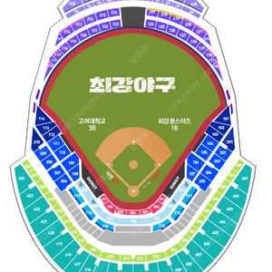 4월21일 최강야구 4층 지정석 417블록 4연석통로 판매합니다