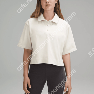 룰루레몬 헤비웨이트 코튼숏슬리브 폴로셔츠 티셔츠 6사이즈, Heavyweight Cotton Short-Sleeve Polo Shirt