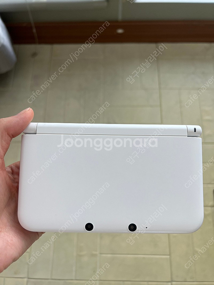 닌텐도 3ds xl 흰색 +튀동숲 마리오--0
