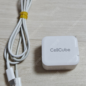 Cellcube 20w PD어댑터 CC-AC03-WH 팝니다