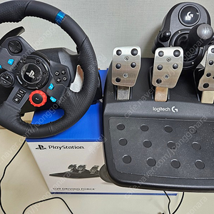 LOGITECH G G29 레이싱 휠 + shifter 패키지 판매합니다