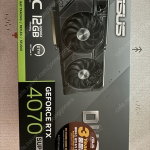 ASUS DUAL 지포스 RTX 4070 SUPER O12G OC