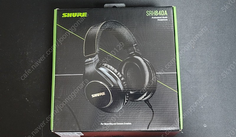 슈어 shure srh840a 헤드폰