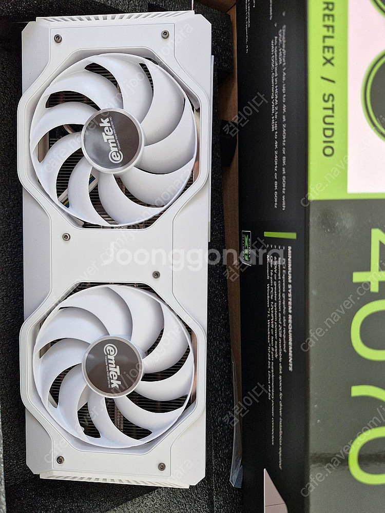 이엠택 RTX 4070super miracle 화이트 ...--0