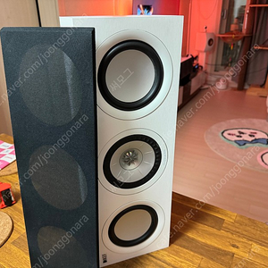 KEF Q250C 화이트 센터스피커 그릴포함