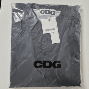 [새상품]꼼데가르송 CDG 코치자켓 M 블랙