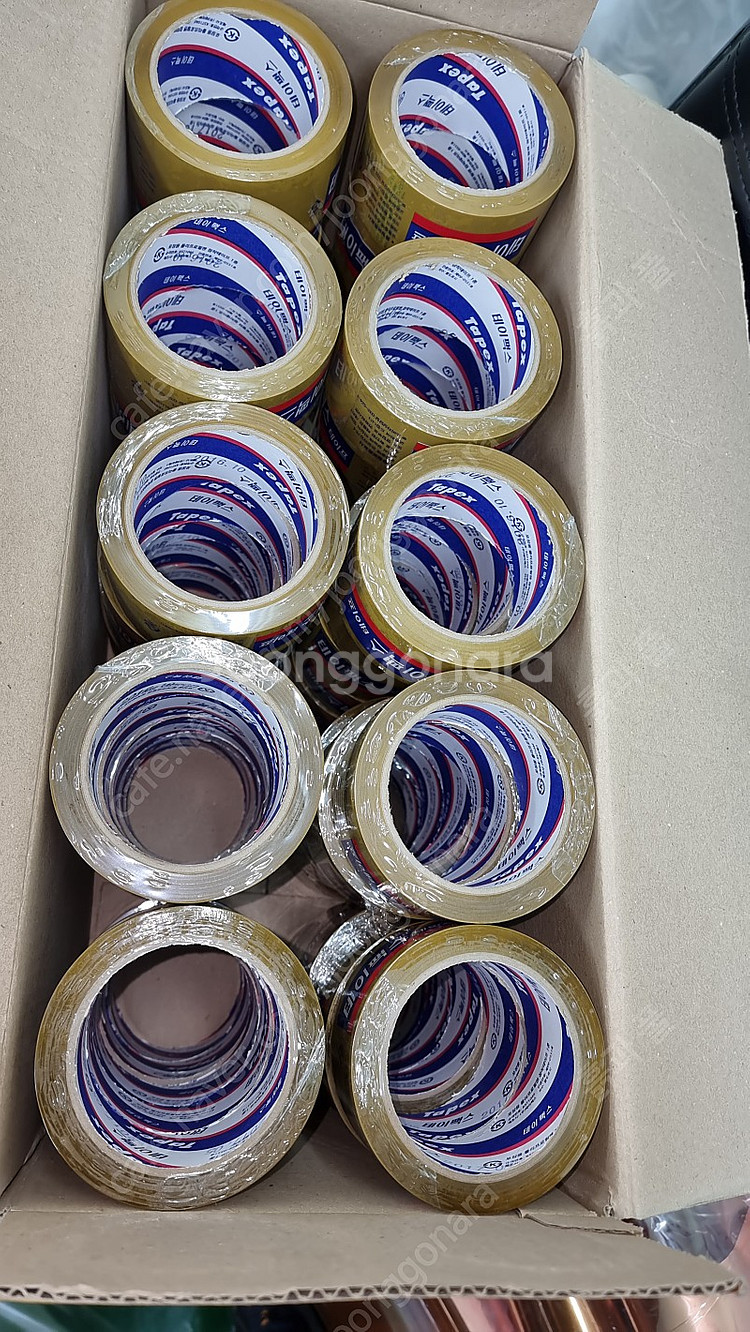 박스테이프 50미터 50개 한박스 15,000원 인천 부평 직거래희망--0