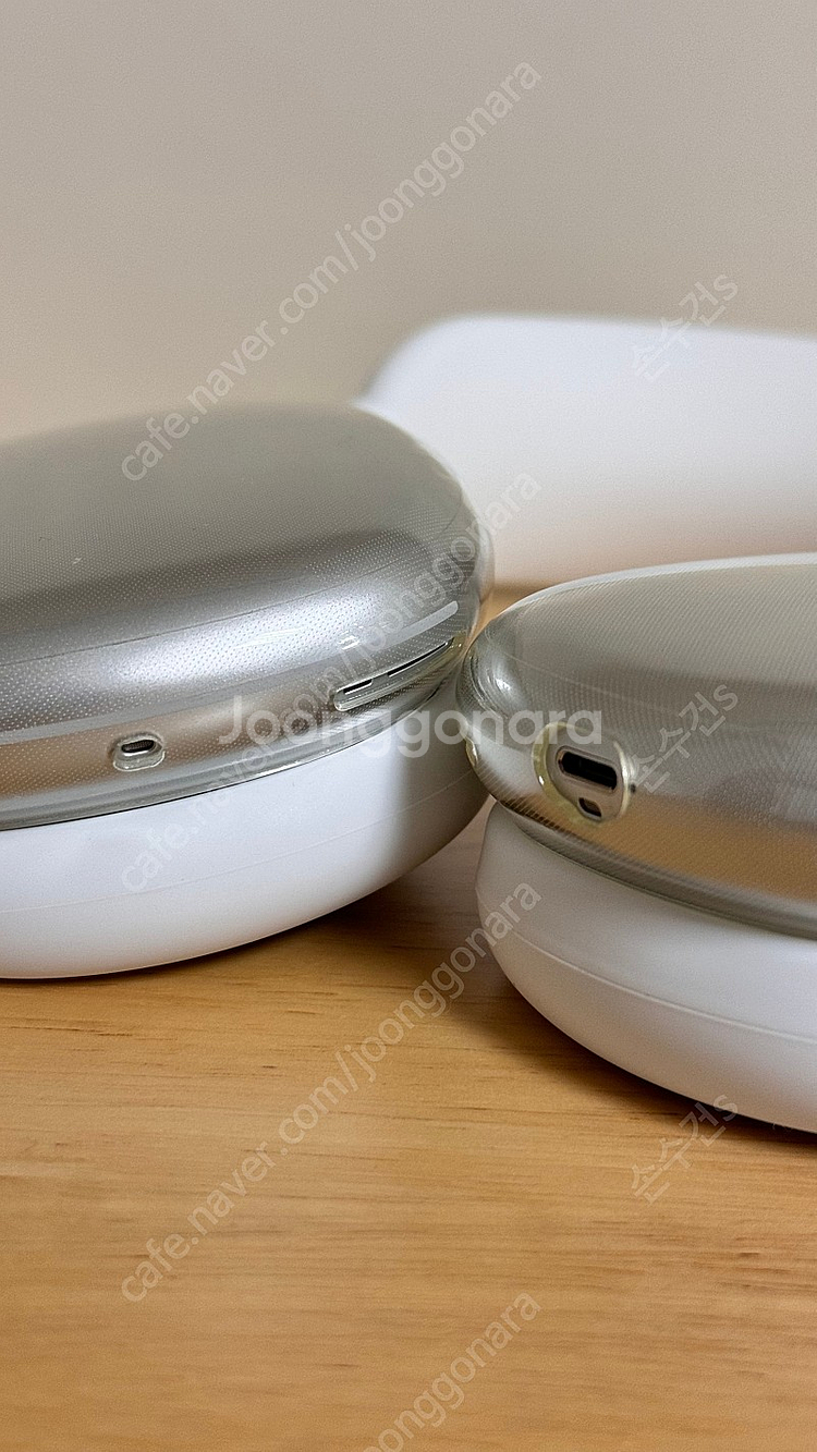 에어팟 맥스 실버 풀박스(A급) + 애케플--1